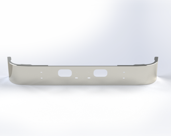 EXFLEX - KENWORTH T300 WRAPAROUND CHROME BUMPER