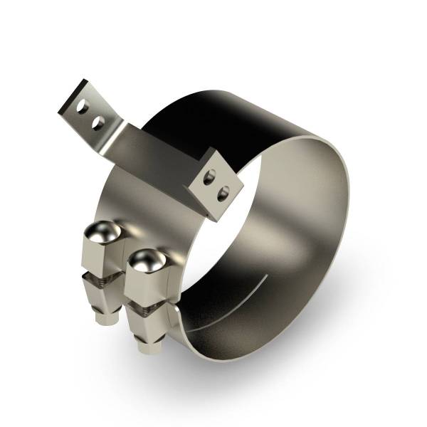 EXFLEX - EXHAUST CLAMP KENWORTH KENWORTH AREO IN CHROMED STAINLESS