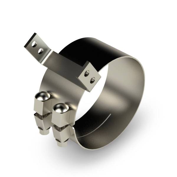 EXFLEX - EXHAUST CLAMP KENWORTH KENWORTH AREO IN CHROMED STAINLESS