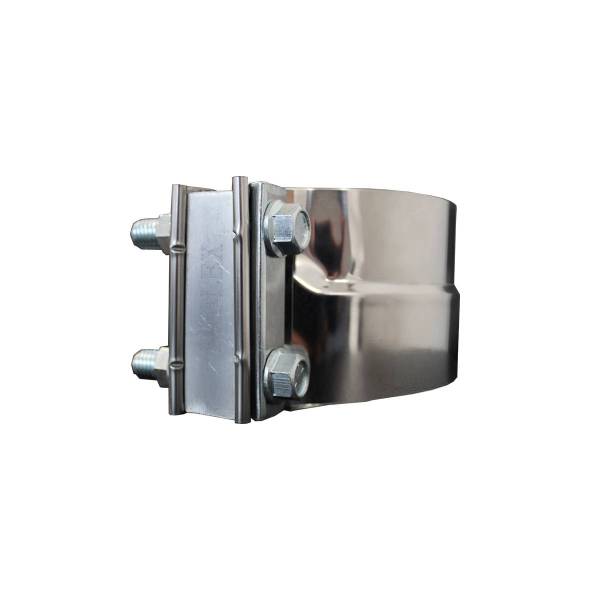 EXFLEX - EXHAUST BAND CLAMP ATM 5" PREFORMADA CON SEPARADOR STAINLESS STEEL