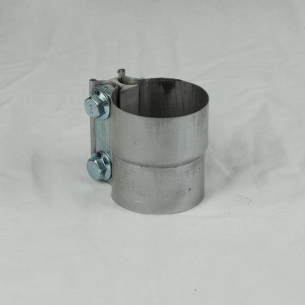 EXFLEX - EXHAUST BAND CLAMP 2 1/2" PREFORMADA CON SEPARADOR GALVANIZADA