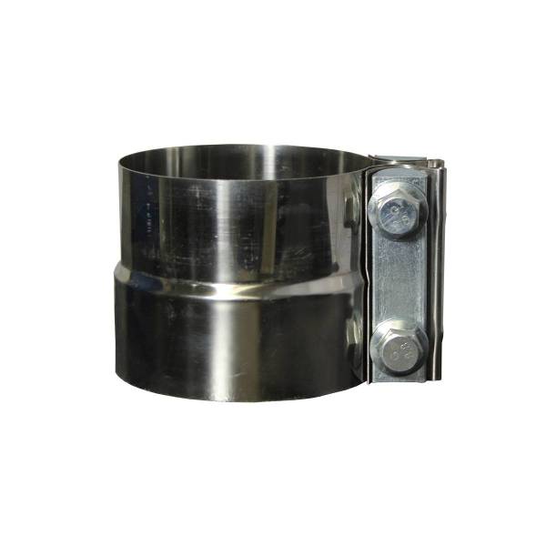 EXFLEX - EXHAUST BAND CLAMP 3 1/2" PREFORMADA PARA SOPORTE STAINLESS STEEL