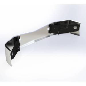 EXFLEX - EXFLEX 16 Inch Chrome SBA Bumper With Tow Holes For Peterbilt 579 SBA - Image 3