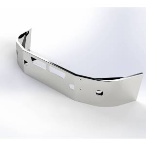 EXFLEX - KENWORTH T660 WRAPAROUND CHROME BUMPER 16" - Image 2