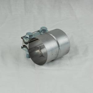 EXFLEX - EXHAUST BAND CLAMP 2 1/2" PREFORMADA CON SEPARADOR GALVANIZADA - Image 4