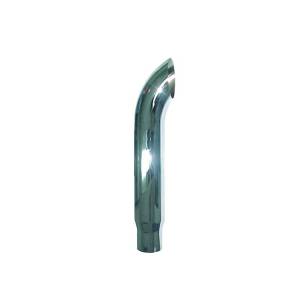 EXFLEX - 6 to 5 inch ID Chrome Stack 108 inch Curved Style - Image 1