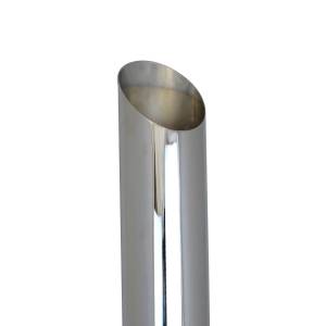 EXFLEX - 8 to 5 inch  Chrome Stack 68 inch Mitred Style - Image 4