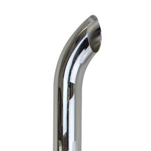 EXFLEX - 6 to 5 inch OD Chrome Stack 120 inch Curved Style - Image 1