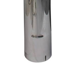 EXFLEX - 3 inch ID Chrome Stack 36 inch Curved Style - Image 4