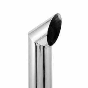 EXFLEX - 7 to 5 inch ID Chrome Stack 84 inch Chino Style - Image 1