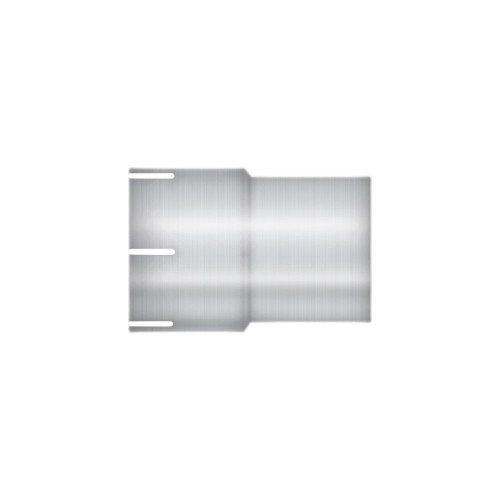 Aluminized Coupler, 5" Diameter, Universal Application, 5" ID X 5" OD, 6" Length