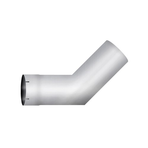 Aluminized Elbow, 5"  Diameter, UNIVERSAL 45° Sectioned Application, 5" OD X 5" OD 10" X 10" Length