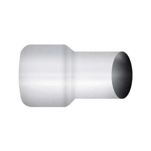 Aluminized Coupler, 5"  Diameter, UNIVERSAL  Application, 5" OD X 4" OD, 8" Length