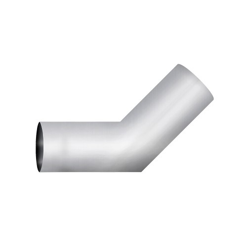 Aluminized Elbow, 5"  Diameter, UNIVERSAL 45° Sectioned Application, 5" ID X 5" OD 10" X 10" Length